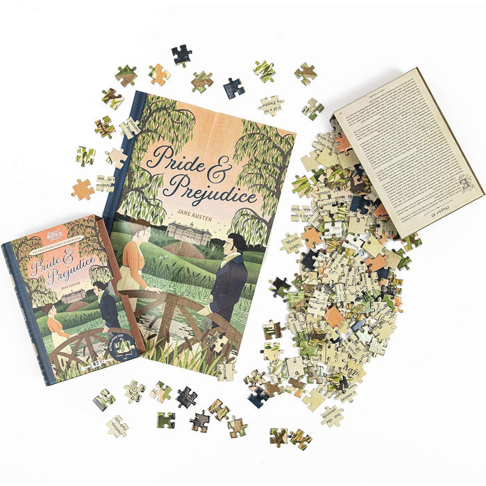 Pride & Prejudice Double-Sided 252 Piece Jigsaw Puzzle Professor Puzzle - for just $12.99! 