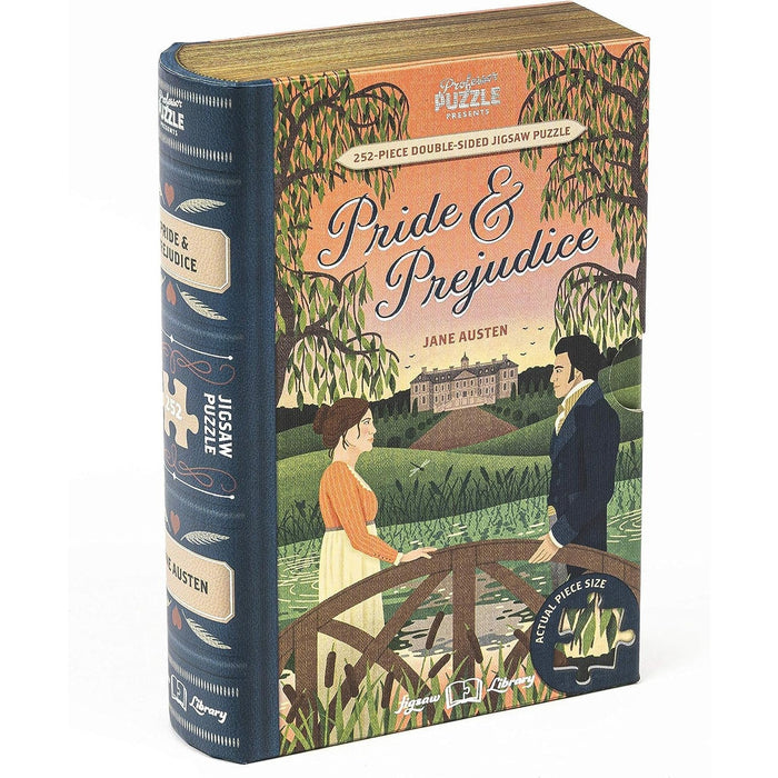 Pride & Prejudice Double-Sided 252 Piece Jigsaw Puzzle Professor Puzzle - for just $12.99! 