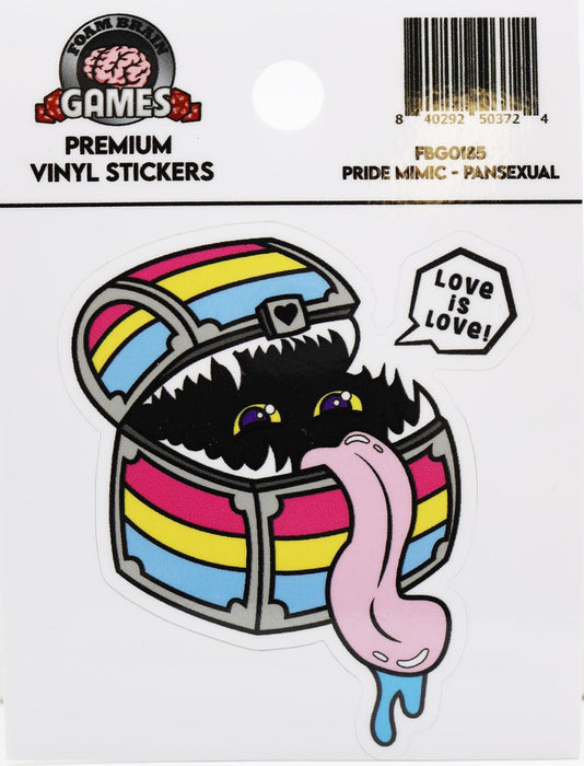 Pride Mimic Sticker: Pansexual - for just $3! 