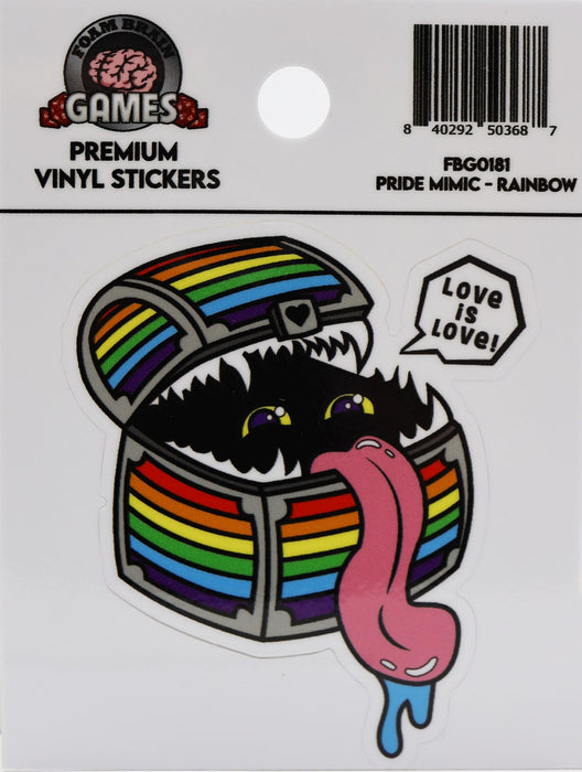 Pride Mimic Sticker: Rainbow - for just $3! 