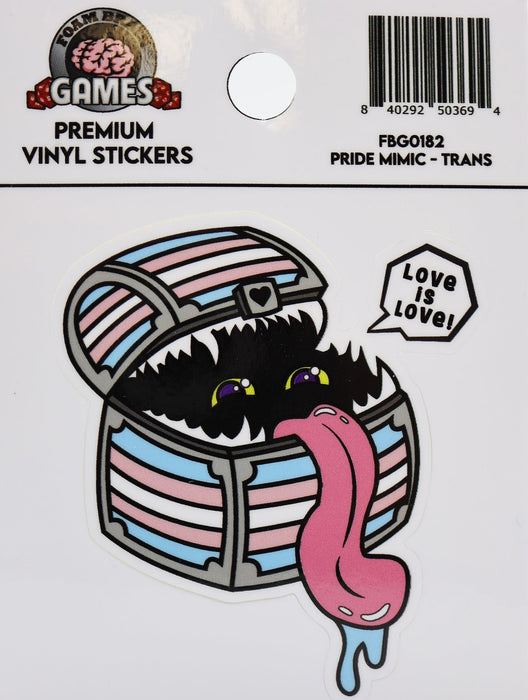 Pride Mimic Sticker: Transgender - for just $3! 