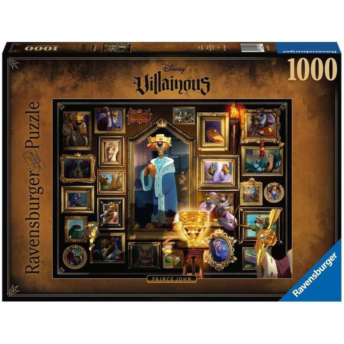 Prince John "Disney Villainous" 1000 Piece Jigsaw Puzzle Ravensburger - for just $29.99! 