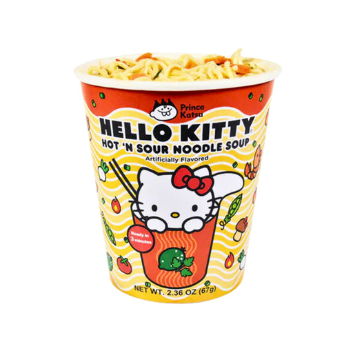 Prince Katsu Hello Kitty Hot Sour Noodle Soup (Taiwan) - Premium  - Just $4.99! Shop now at Retro Gaming of Denver