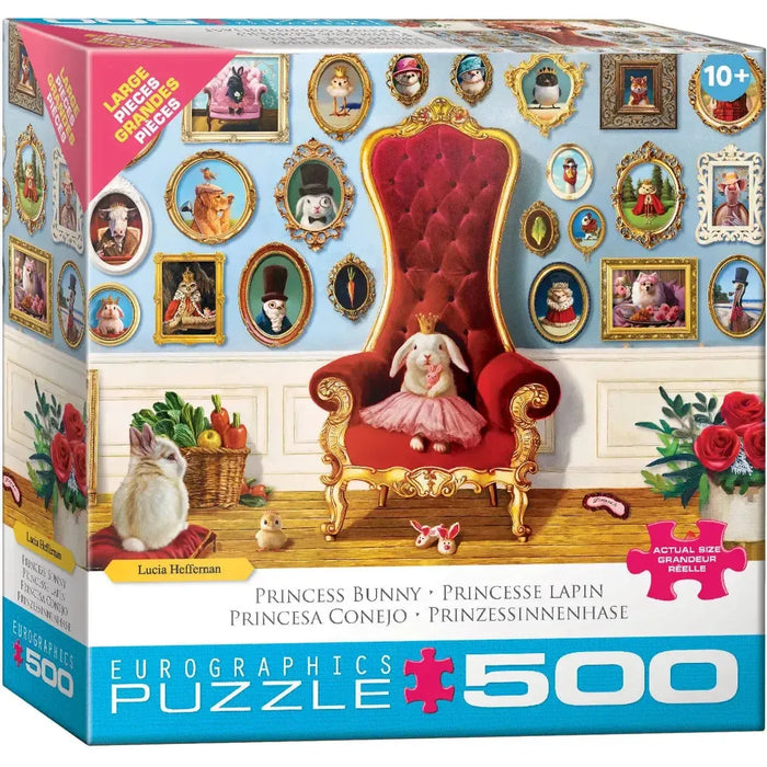 Princess Bunny 500 Piece Jigsaw Puzzle Eurographics - for just $17.99! 