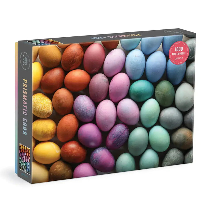 Prismatic Eggs 1000 Piece Jigsaw Puzzle Galison - for just $19.99! 