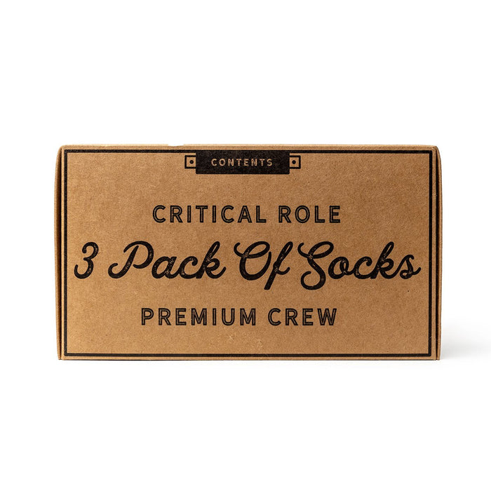 Critical Role: Sock Set - 3-Pack - for just $14.99! 