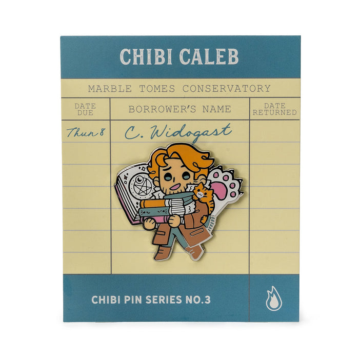 Critical Role: Chibi Pin No. 3 - Caleb Widogast - for just $10.99! 