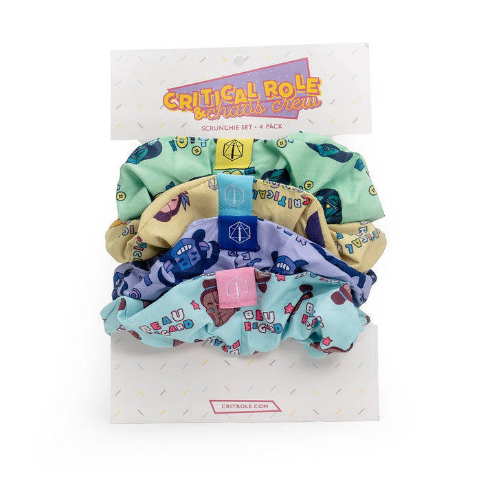 Critical Role: Scrunchie Set - 4-Pack - for just $10.99! 
