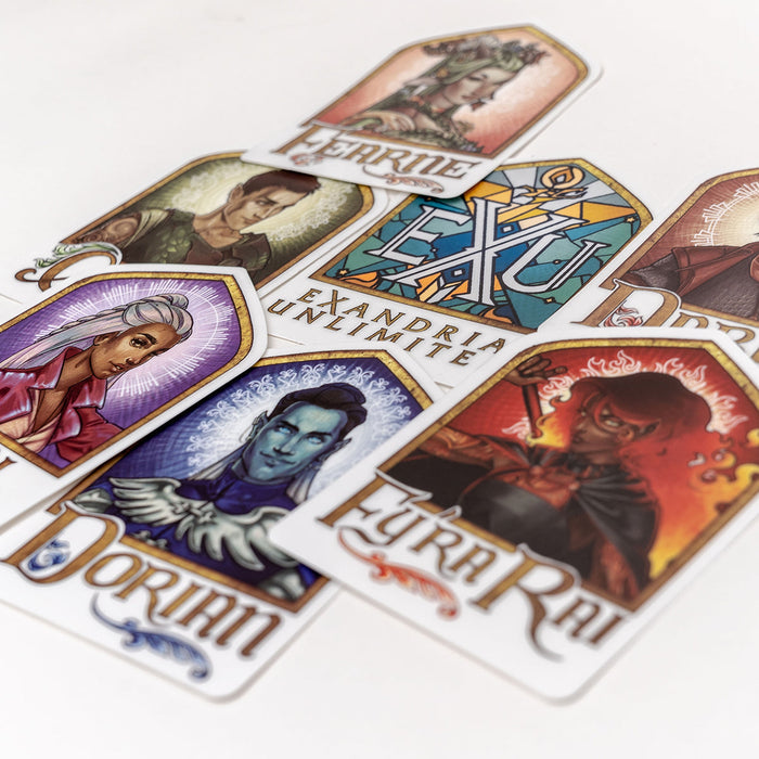 Critical Role: Exandria Unlimited Sticker Set 7-Pack - for just $7.99! 