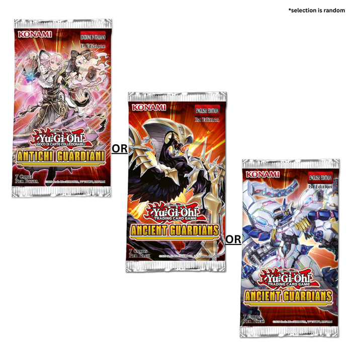 Yu-Gi-Oh! Trading Card Game: Ancient Guardians Booster Pack (7 Cards) - for just $4.99! 