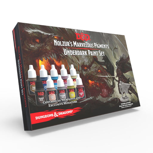 The Army Painter - D&D - Nolzur's Marvelous Pigments - Underdark Paint Set & Miniature - for just $24.99! 