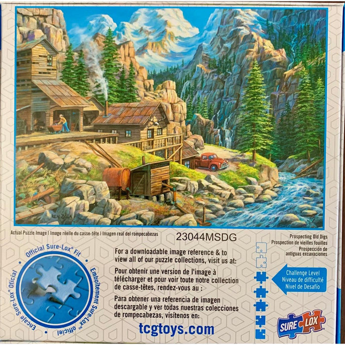 Prospecting Old Digs Nostalgia 1000 Piece Jigsaw Puzzle Sure Lox - for just $14.99! 