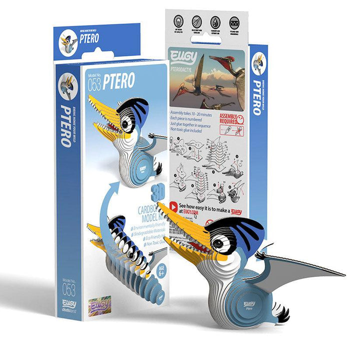 Ptero 3D Cardboard Model Kit Eugy - for just $11.99! 
