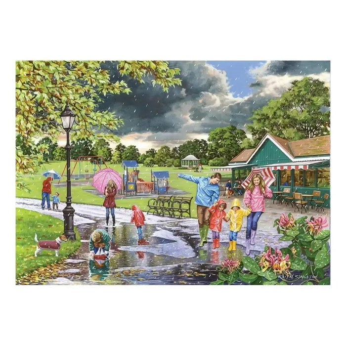 Puddles 500 Piece Jigsaw Puzzle HOP - for just $19.99! 