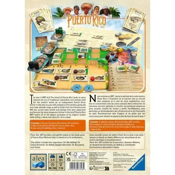 Puerto Rico 1897 - Strategic Action Board Game - Ravensburger - for just $49.99! 