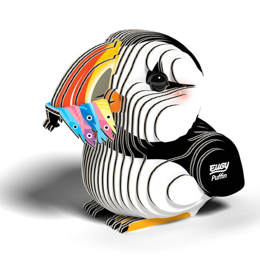 Puffin 3D Cardboard Model Kit Eugy - for just $11.99! 