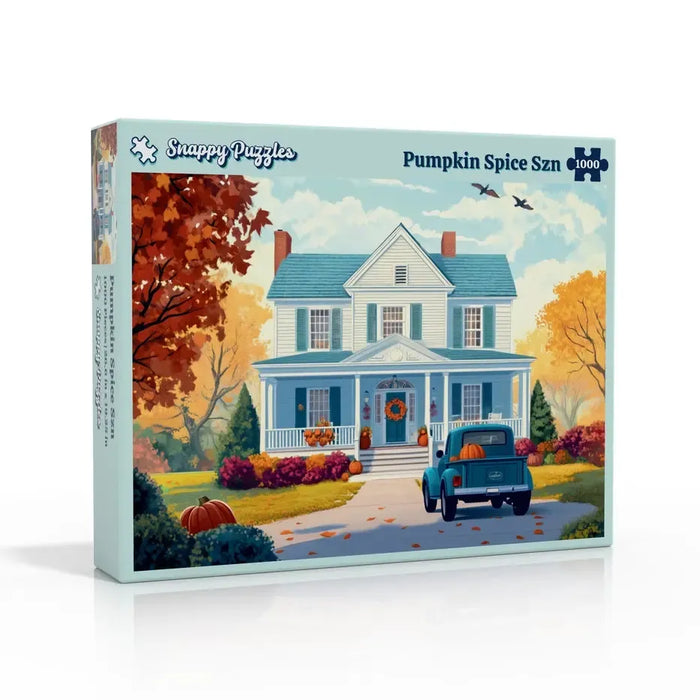 Pumpkin Spice Szn 1000 Piece Jigsaw Puzzle Snappy - for just $34.99! 
