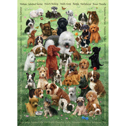 Puppy Love 350 Piece Family Jigsaw Puzzle Cobble Hill - for just $17.99! 