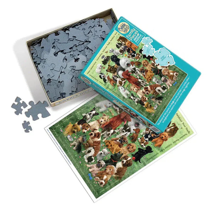 Puppy Love 350 Piece Family Jigsaw Puzzle Cobble Hill - for just $17.99! 