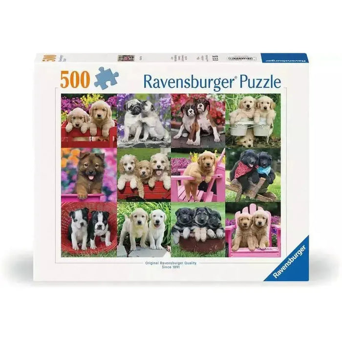 Puppy Pals 500 Piece Jigsaw Puzzle Ravensburger - for just $19.99! 
