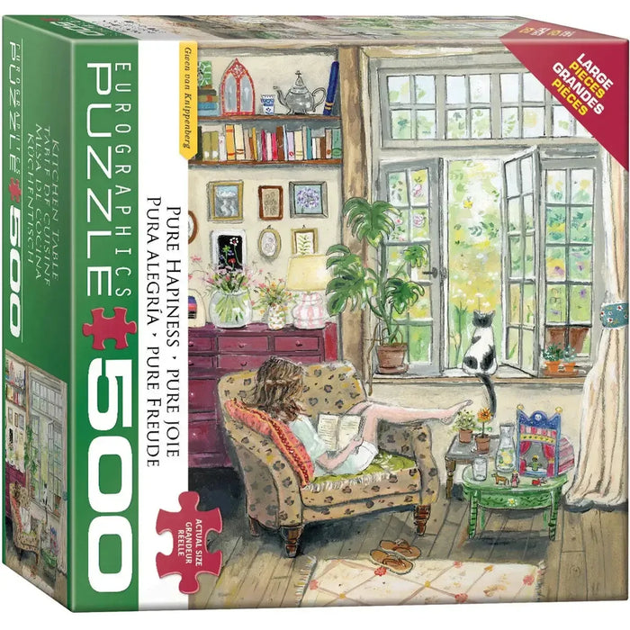 Pure Happiness 500 Piece Jigsaw Puzzle Eurographics - for just $17.99! 