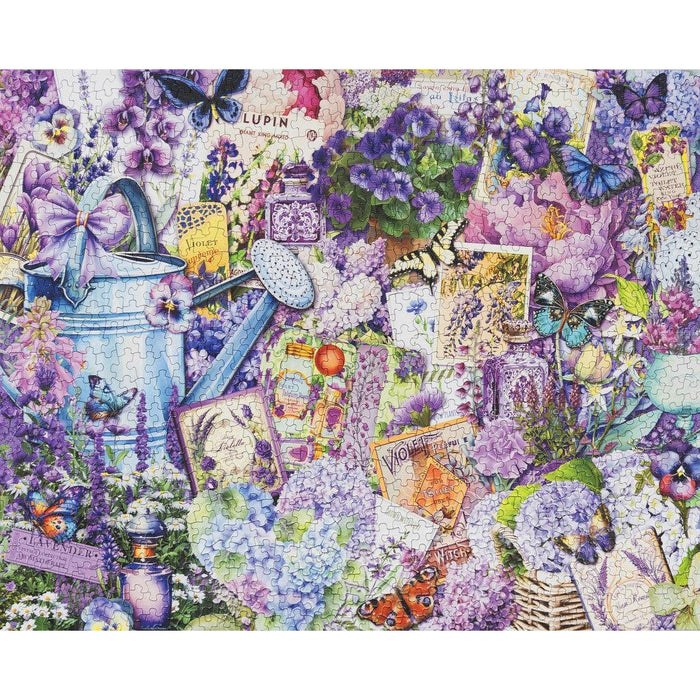 Purple Passion 1000 Piece Jigsaw Puzzle Springbok - for just $19.99! 