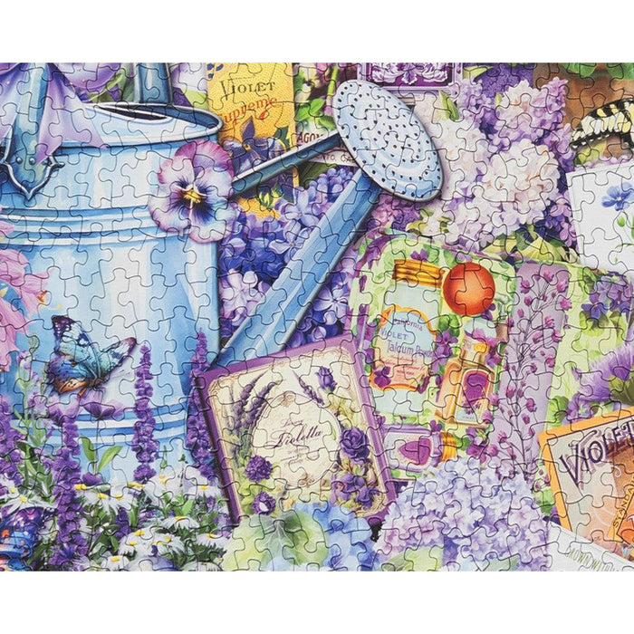 Purple Passion 1000 Piece Jigsaw Puzzle Springbok - for just $19.99! 