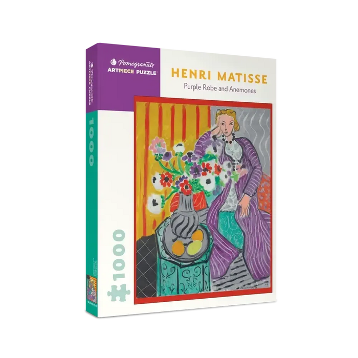 Purple Robe & Anemones by Henri Matisse 1000 Piece Jigsaw Puzzle Pomegranate - for just $24.99! 