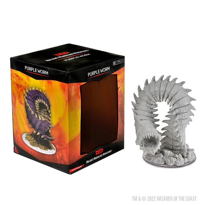 D&D: Nolzur's Marvelous Miniatures - Purple Worm - for just $39.99! 