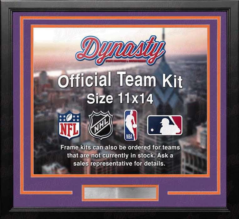 Phoenix Suns Custom NBA Basketball 11x14 Picture Frame Kit (Multiple Colors) - for just $39.99! 