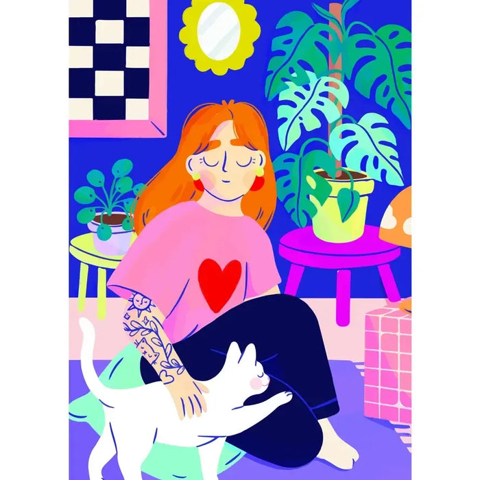 Purr 99 Piece Mini Jigsaw Puzzle Puzzledly - for just $9.99! 