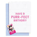Purr-fect Cat Birthday Greeting Card 12 Piece Jigsaw Puzzle Mudpuppy - for just $7.99! 