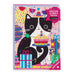 Purr-fect Cat Birthday Greeting Card 12 Piece Jigsaw Puzzle Mudpuppy - for just $7.99! 