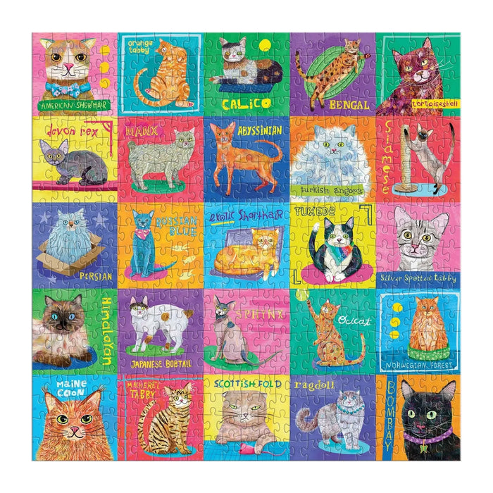 Purr-fect Portraits 500 Piece Jigsaw Puzzle Mudpuppy - for just $17.99! 