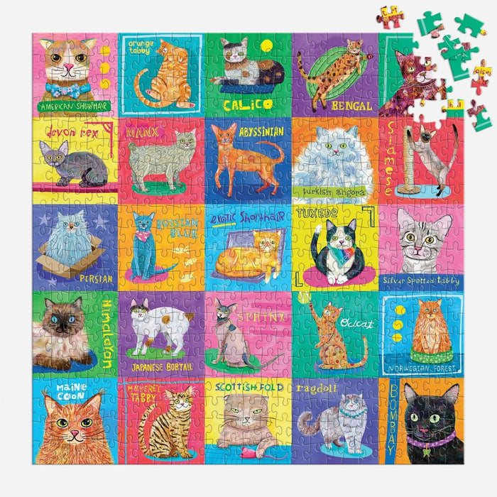 Purr-fect Portraits 500 Piece Jigsaw Puzzle Mudpuppy - for just $17.99! 