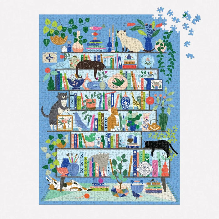 Purrfect Nook 1000 Piece Jigsaw Puzzle Galison - for just $19.99! 