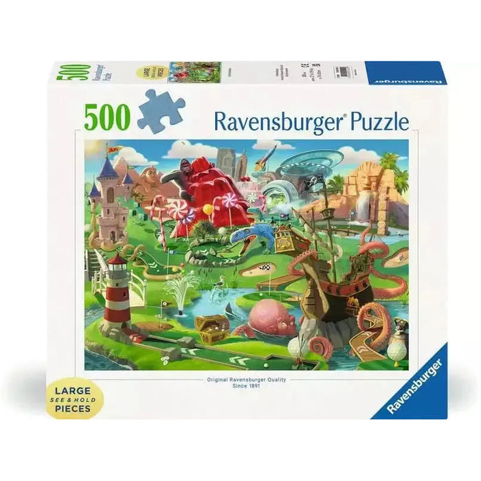 Putt Putt Paradise 500 Large Piece Jigsaw Puzzle Ravensburger - for just $24.99! 
