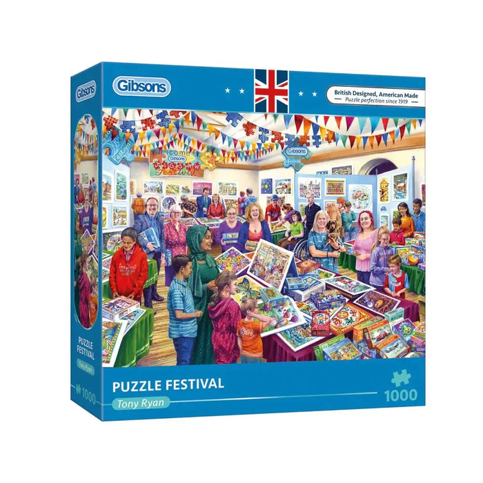 Puzzle Festival 1000 Piece Jigsaw Puzzle Gibsons - for just $24.99! 
