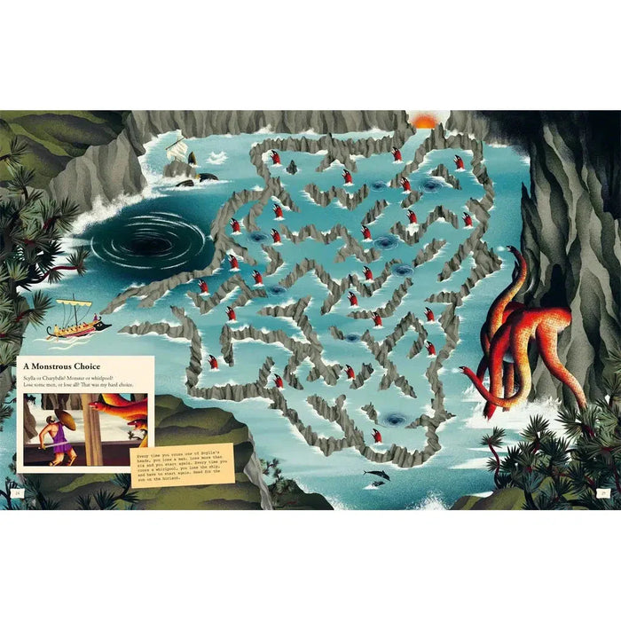 Puzzle Odyssey: An Epic Maze Adventure Book Laurence King - for just $19.99! 