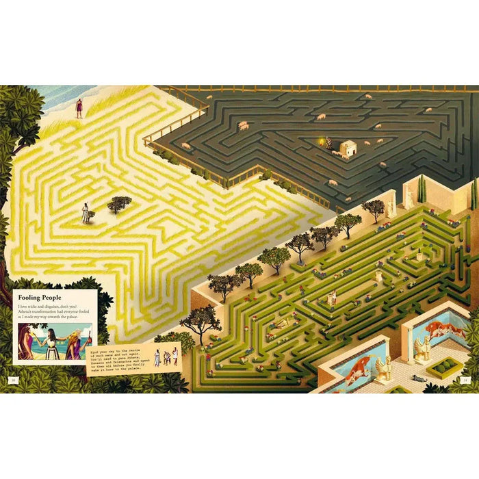 Puzzle Odyssey: An Epic Maze Adventure Book Laurence King - for just $19.99! 