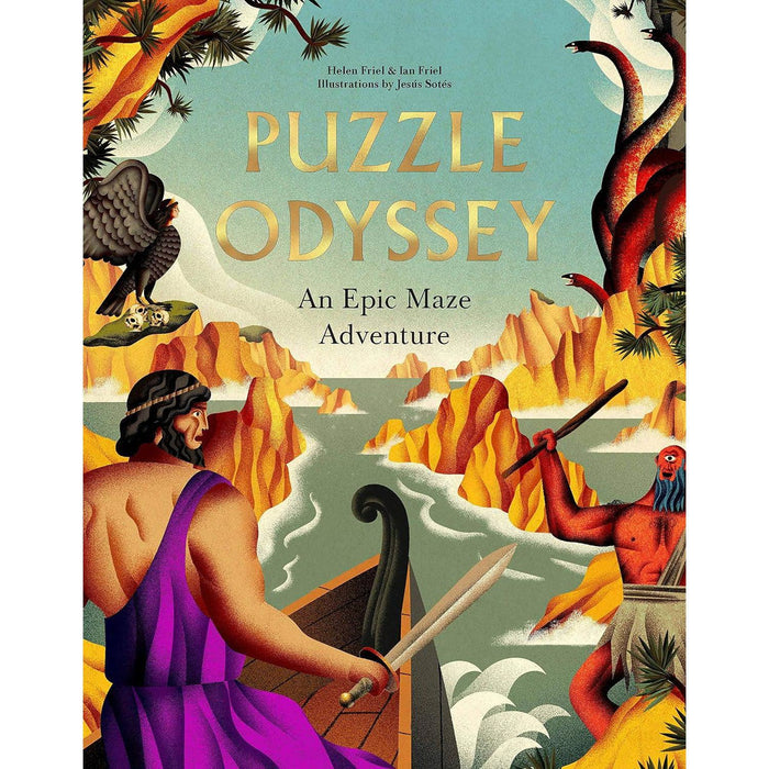 Puzzle Odyssey: An Epic Maze Adventure Book Laurence King - for just $19.99! 