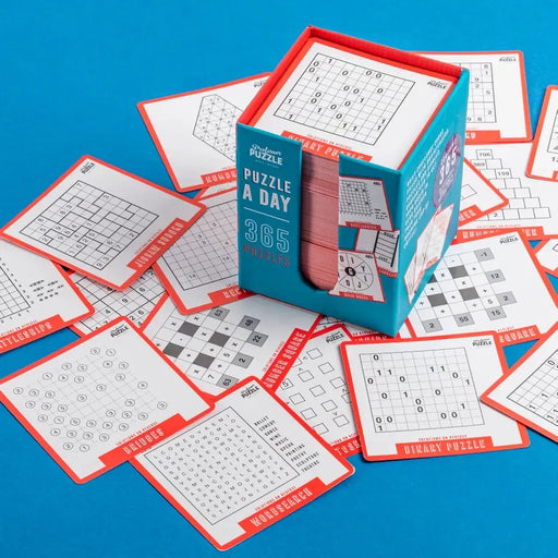 Puzzle a Day - 365 Puzzles Give You Brain a Daily Workout - Professor Puzzle - for just $14.99! 