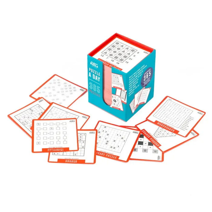 Puzzle a Day - 365 Puzzles Give You Brain a Daily Workout - Professor Puzzle - for just $14.99! 