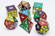 Puzzle Cube: Midnight Metal - Metal 8 piece Dice Set - for just $54.99! 