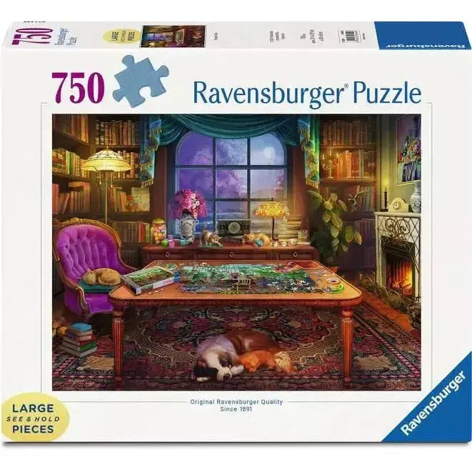 Puzzler's Place 750 Piece Jigsaw Puzzle Ravensburger - for just $29.99! 
