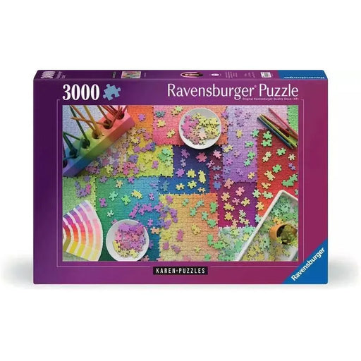 Puzzles on Puzzles 3000 Piece Jigsaw Puzzle Ravensburger - for just $49.99! 