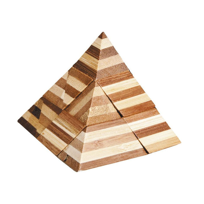 Pyramid 3D Bamboo Puzzle Fridolin - for just $11.99! 