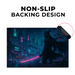 Samurai Cyber Punk Inspired Decor Rug- 62x40 inches - for just $44.99! 