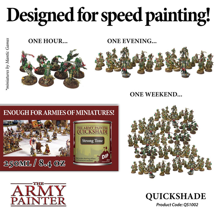 Army Painter Quickshade Dip: Strong Tone - for just $34.99! 