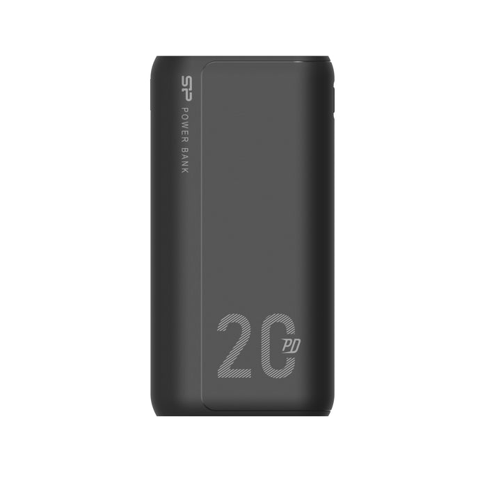 Silicon Power QS15 20,000mAh Portable Phone Charger Power Bank QC 3.0/ 18W Power Delivery (PD) Fast Phone Charging [Black/White] - for just $37.99! 